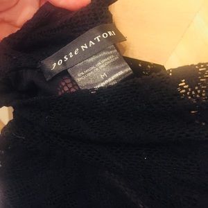 Josie Natori sleeveless lace top